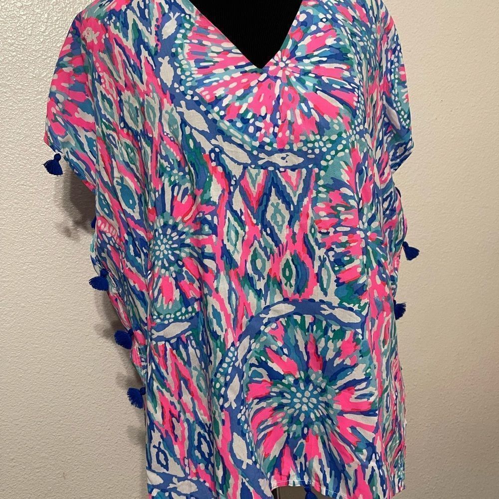 Lilly Pulitzer Sydney Caftan Top NWT
